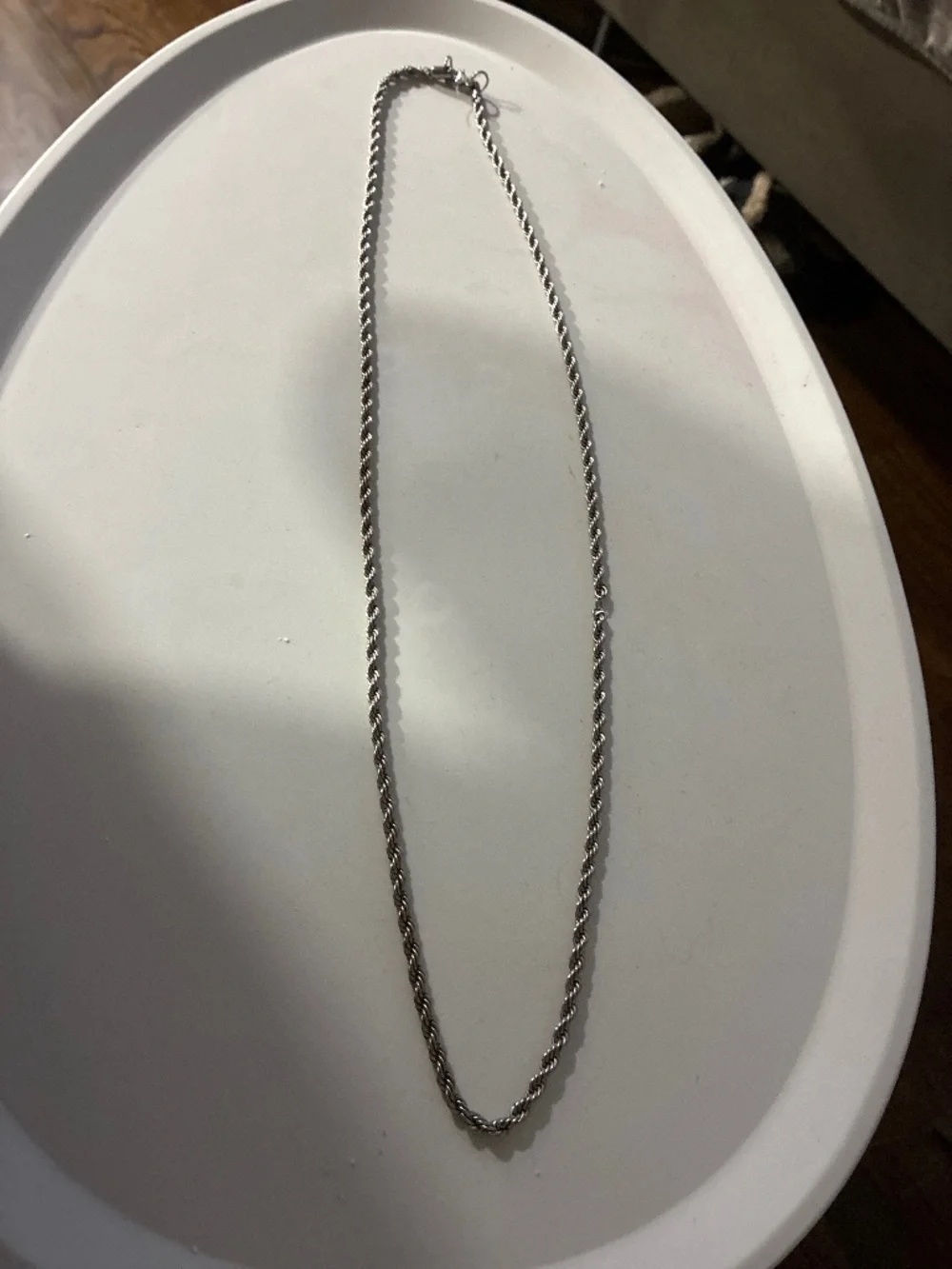 Stainless Steel Rope Necklace